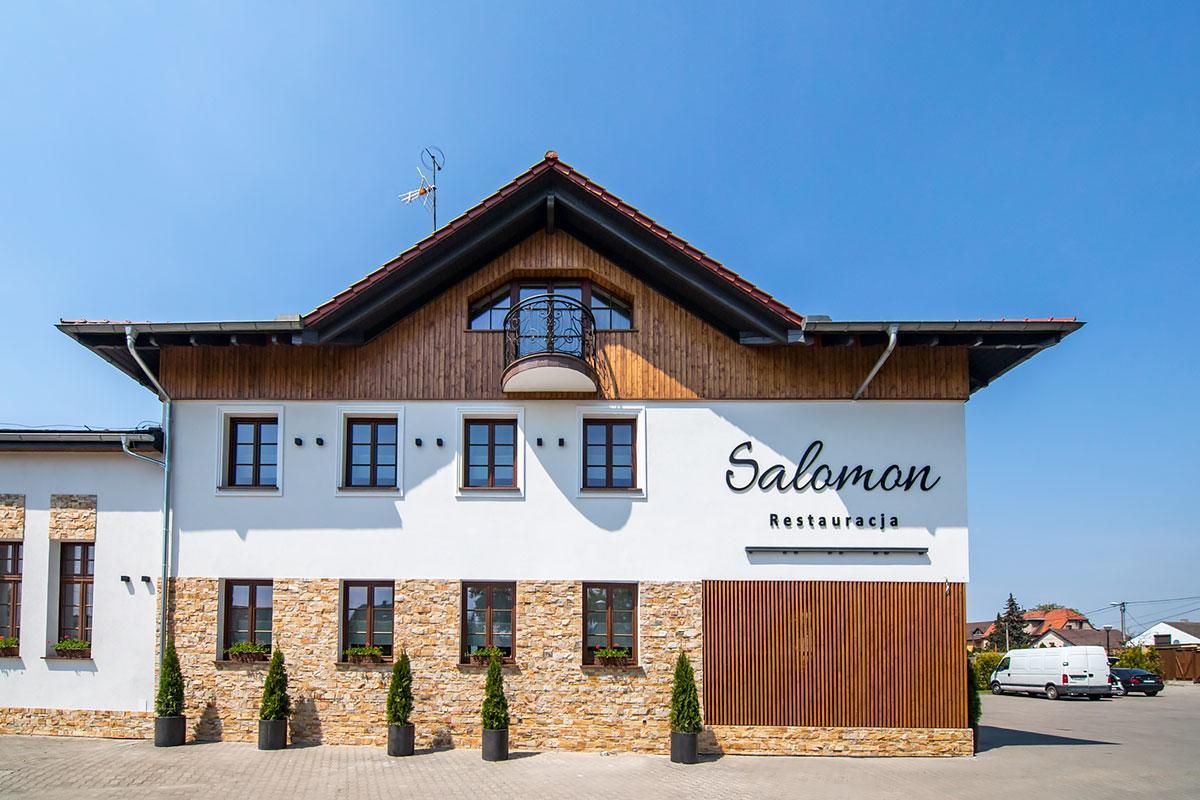 Pokoje-Restauracja Salomon Hotel Opole Exterior foto